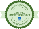Certified LinkedIn Marketing Insider